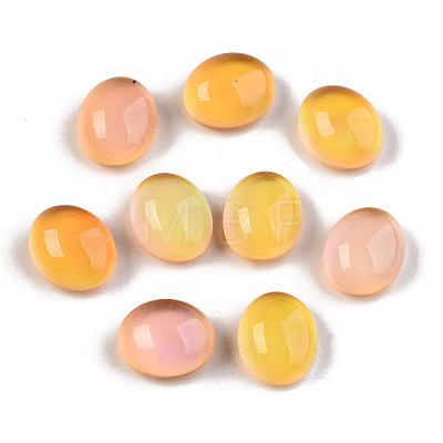 Glass Cabochons GLAA-R218-06-1