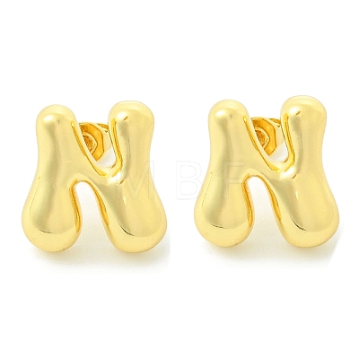 Rack Plating Brass Earrings EJEW-S222-01G-N-1