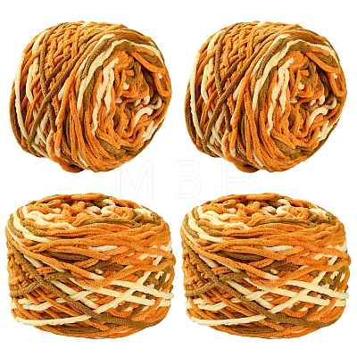 4 Bundles Polyester Yarn FB-FSB9EF-01H-1