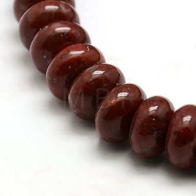 Rondelle Natural Gemstone Beads Strands G-P063-69-1