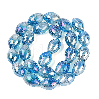 Handmade Lampwork Beads Strands LAMP-N037-04B-1