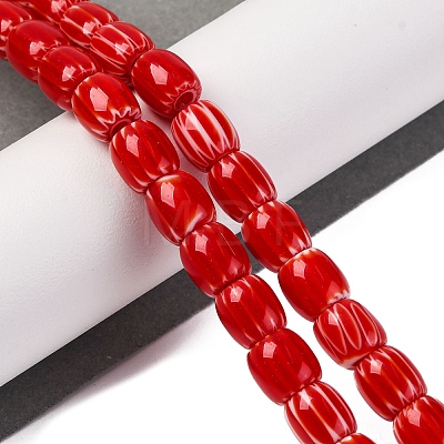 Handmade Lampwork Beads Strands LAMP-K041-01B-20-1