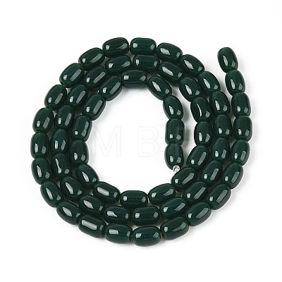 Opaque Glass Beads Strands GLAA-T028-14P-05-1