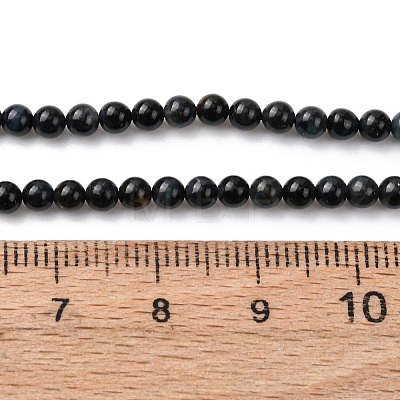 Natural Blue Tiger Eye Beads Strands G-Z116-A08-3mm-1