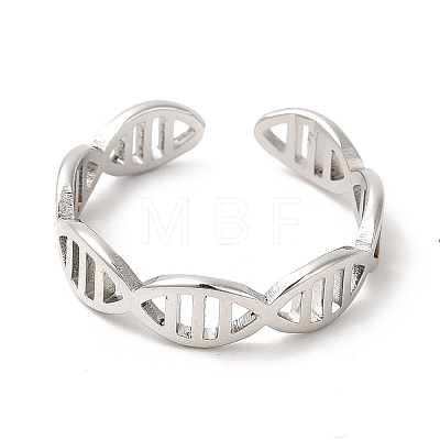 201 Stainless Steel Ring RJEW-E063-01P-1