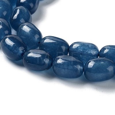 Natural White Jade Beads Strands X-G-E614-B01-09-1