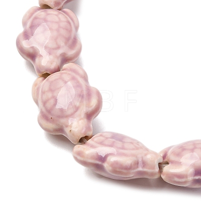 Handmade Porcelain Beads Strands LAMP-G140-02M-1