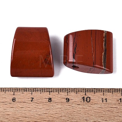 Natural Red Jasper Pendants G-G602-07E-1