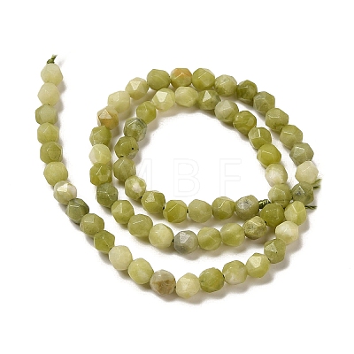 Natural Chinese Jade Beads Strands G-K382-A03-01-1