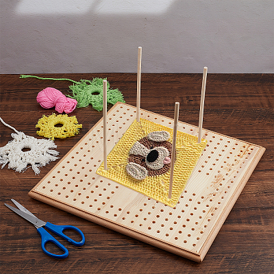 1Pc Wood Crochet Blocking Boards DIY-CA0004-76-1
