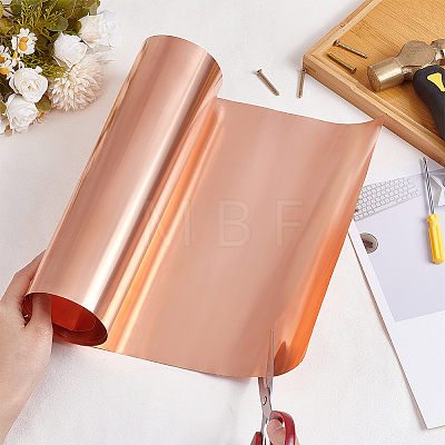 Copper Sheet Rolls AJEW-WH0518-32B-1