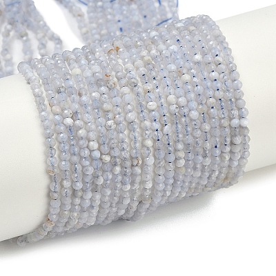 Natural Blue Lace Agate Beads Strands G-Z074-A01-03-1