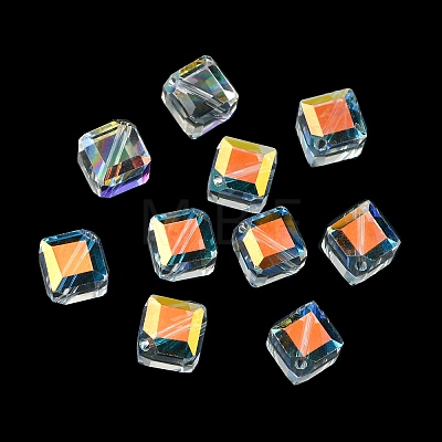 Glass Imitation Austrian Crystal Beads GLAA-D023-02A-1