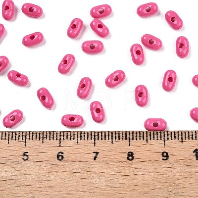 Opaque Acrylic Beads MACR-T048-02L-1