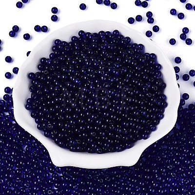 FGB Transparent Glass Seed Beads SEED-N013-01A-03-1