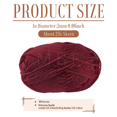 Light Acrylic Fiber Yarn OCOR-TADJ0001-01K-1