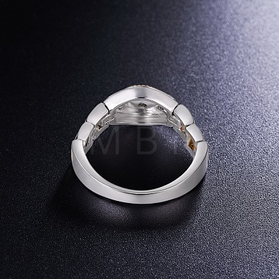 SHEGRACE Brass Finger Ring JR539A-04-1