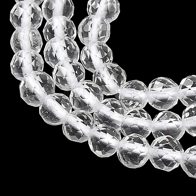Natural Quartz Crystal Beads Strands G-H336-A11-03-1
