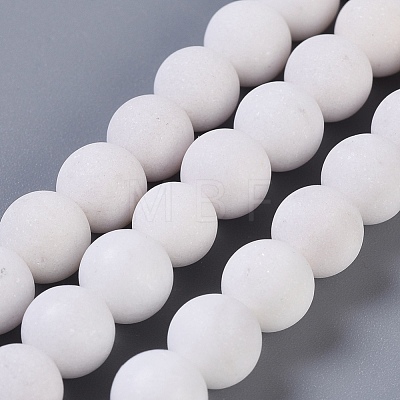 Natural Mashan Jade Beads Strands G-K245-01J-4mm-1