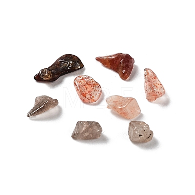 Natural Sunstone Chips Beads X-G-M428-03B-1