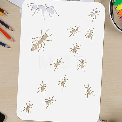 Plastic Drawing Painting Stencils Templates DIY-WH0396-0136-1