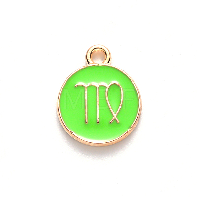 Alloy Enamel Pendants LS-X-ENAM-S124-01B-06B-1