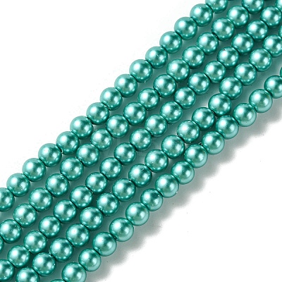 Grade A Glass Pearl Beads LS-HY-J001-4mm-HX052-1