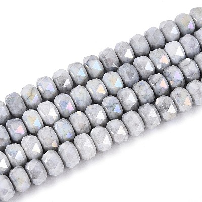 Anti-Tarnish Electroplate Glass Beads Strands GLAA-T025-6mm-11A-1