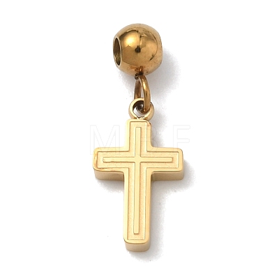 304 Stainless Steel Pendants STAS-K323-01G-G-1