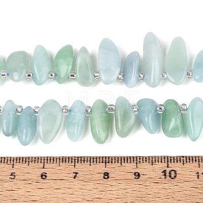 Natural Glass Beads Strands G-Z091-A26-1