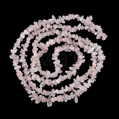 Natural Rose Quartz Beads Strands G-G0003-B35-1