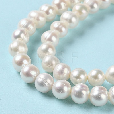 Natural Cultured Freshwater Pearl Beads Strands PEAR-E018-12-1