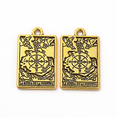 Tibetan Style Alloy Pendants PALLOY-M207-06AG-06-1