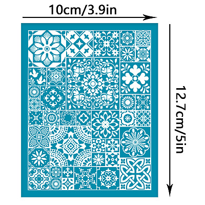 Silk Screen Printing Stencil DIY-WH0341-368-1