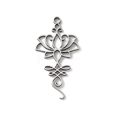201 Stainless Steel Pendants STAS-K298-02P-1-1