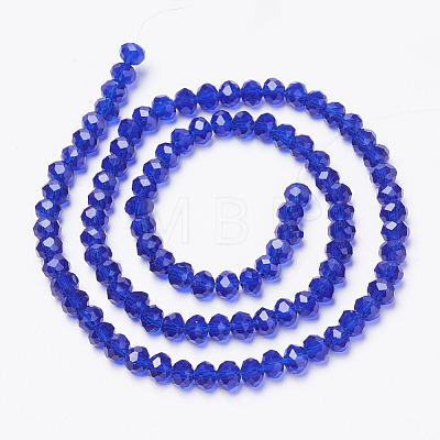 Glass Beads Strands EGLA-A034-T2mm-D06-1