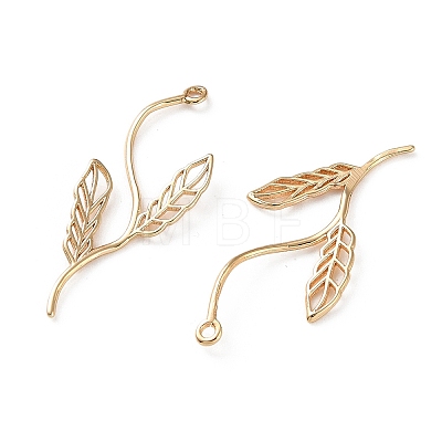 Brass Pendants KK-L266-01B-G-1
