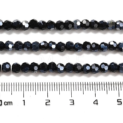 Opaque Glass Beads Stands EGLA-A035-P4mm-B18-1