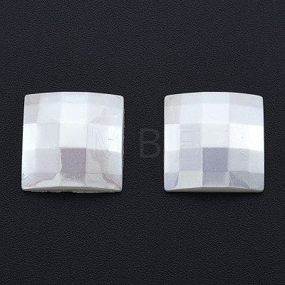 ABS Plastic Imitation Pearl Cabochons KY-N015-35-1