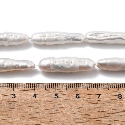 Natural Baroque Keshi Pearl Beads Strands PEAR-P064-05C-05A-1