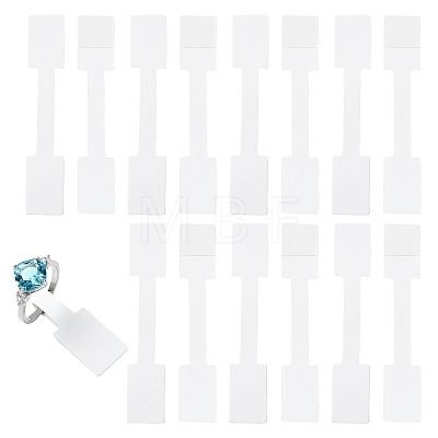 500Pcs Folding Blank Paper Jewelry Price Tags CDIS-FS0001-34B-1