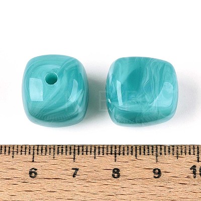 Opaque Acrylic Beads OACR-ZX006-33L-1