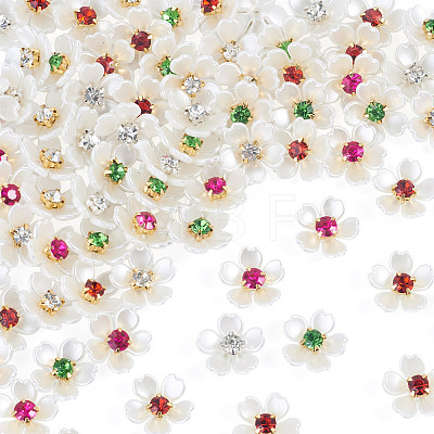 80Pcs Plastic Cabochons KY-TADJ0001-10-1