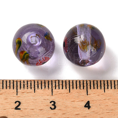 Handmade Transparent Lampwork Beads LAMP-C016-04A-02-1