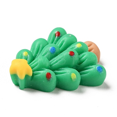 Opaque Resin Cabochons LS-RESI-G039-04-1