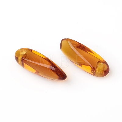 Czech Glass Charms X-GLAA-G077-01-1