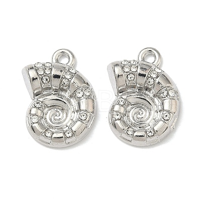 Alloy Crystal Rhinestone Pendants FIND-G108-04G-P-1