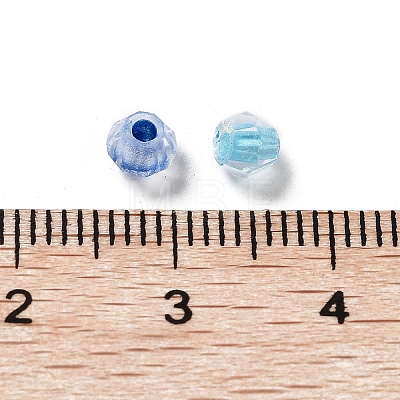 100Pcs Transparent Glass Beads GLAA-P061-01F-1