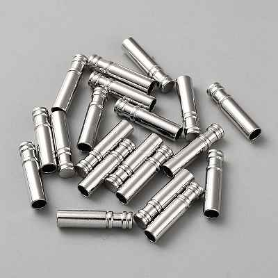 Alloy Cord Ends FIND-WH0161-55P-1
