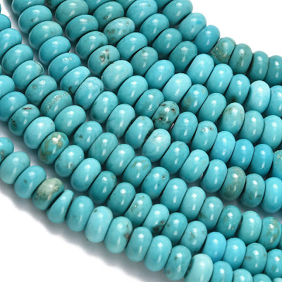 Natural Howlite Beads Strands G-Z110-B16-2x4mm-1